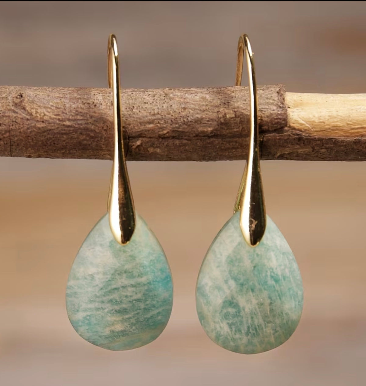 Handmade Water Drop Earrings