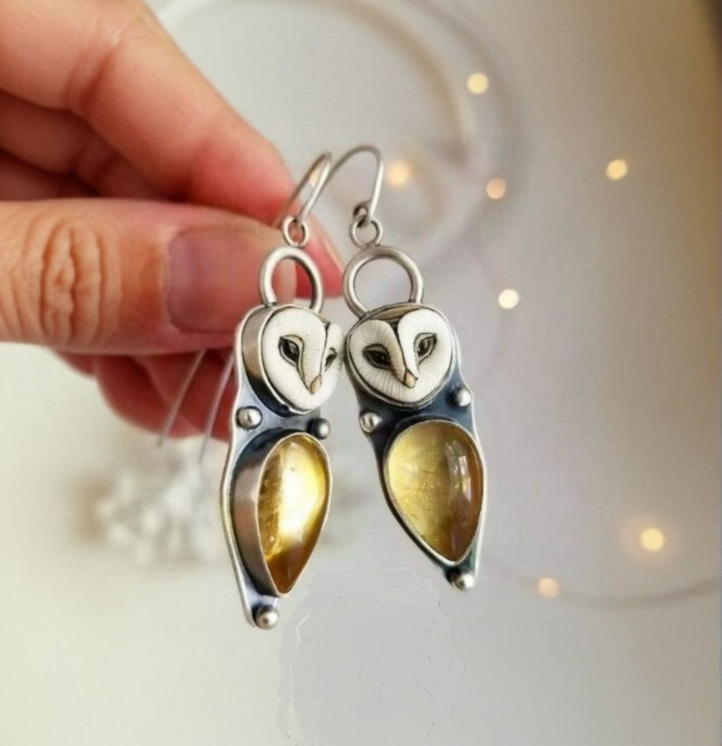 Wise Owl Earrings