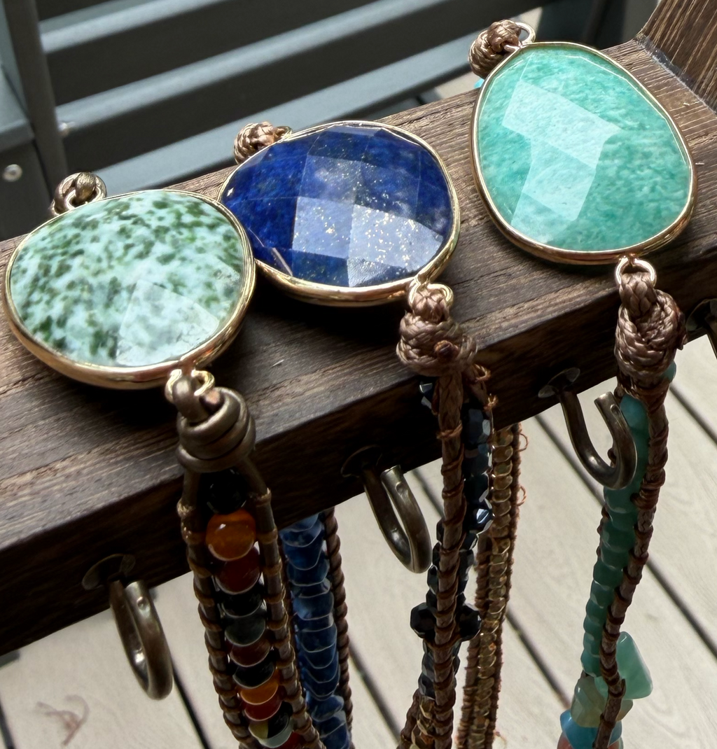 Premium Hand Beaded Wrap Cuff Bracelet