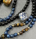 Grand Mala Handmade Stone Beaded Necklace