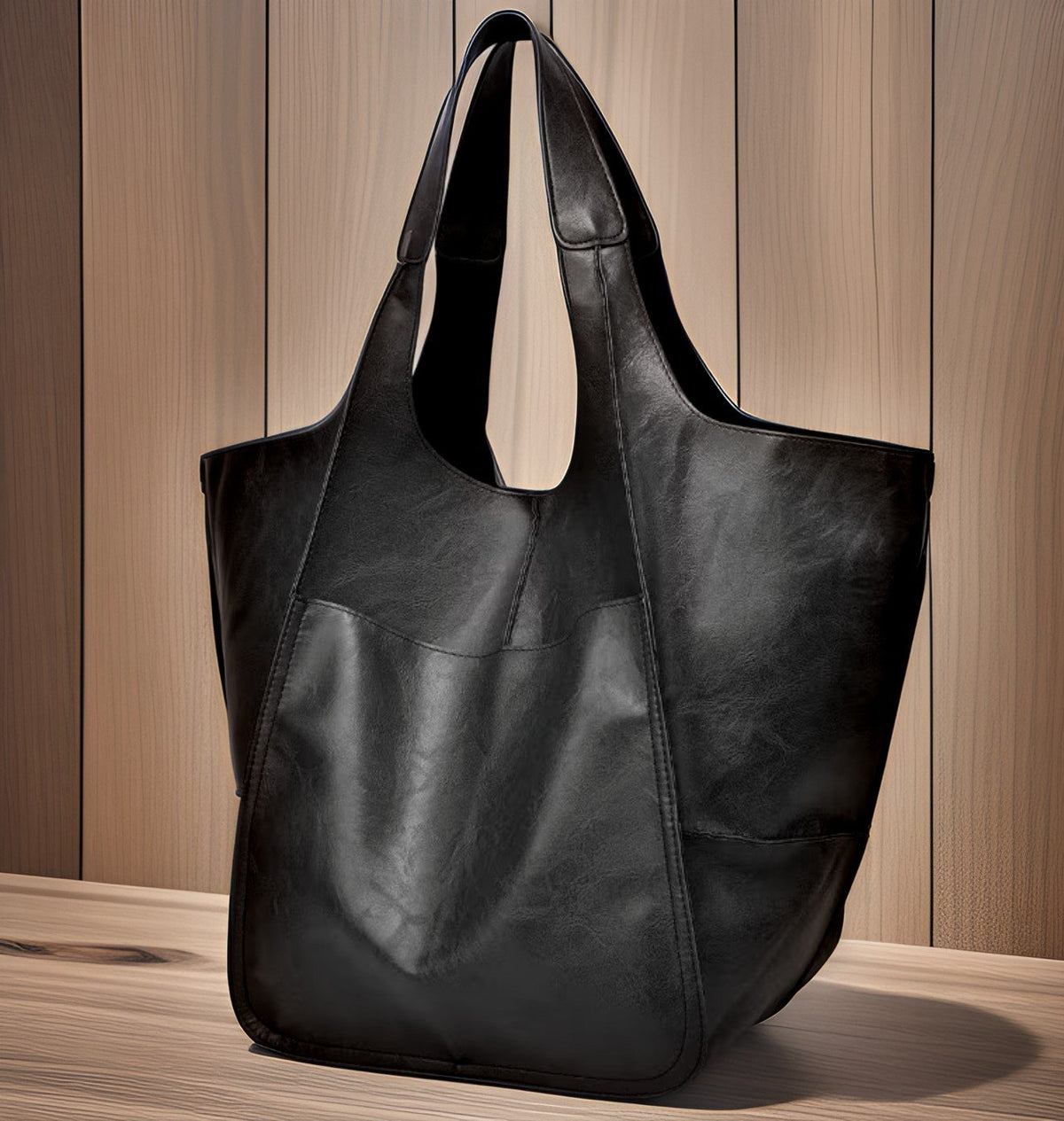 Handmade Vegan Leather Featherweight Luxury Tote