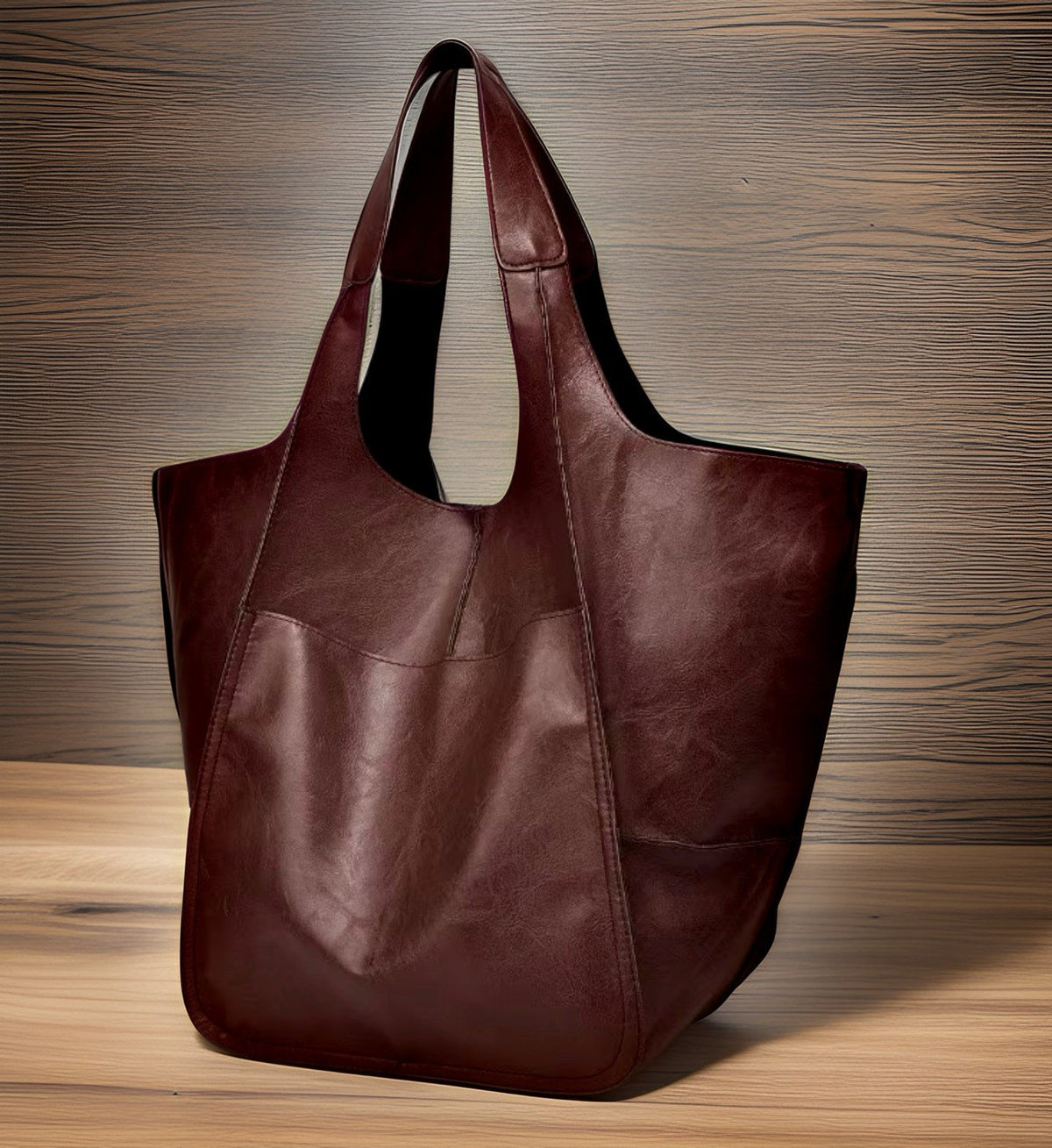 Handmade Vegan Leather Featherweight Luxury Tote