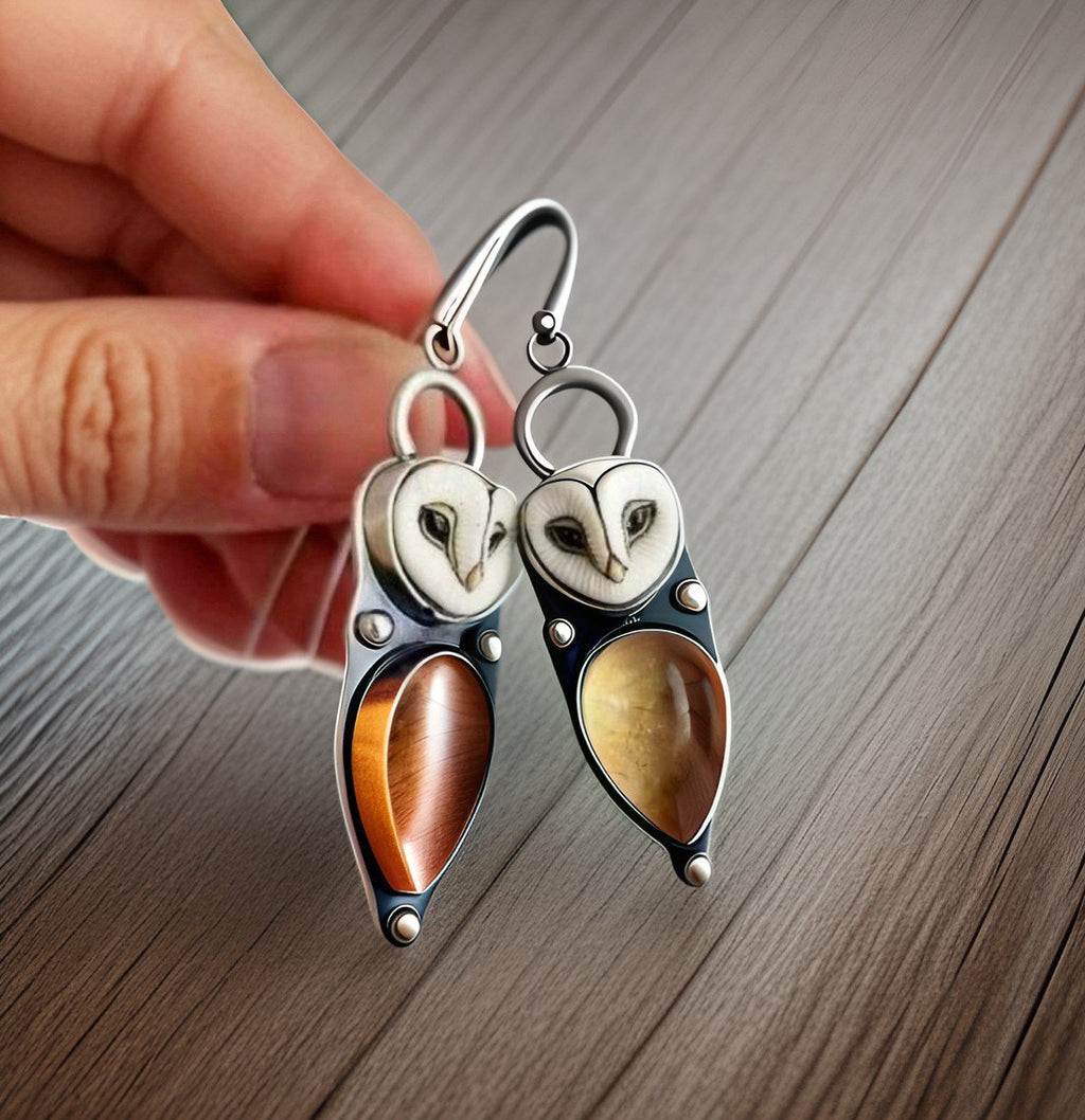Wise Owl Earrings