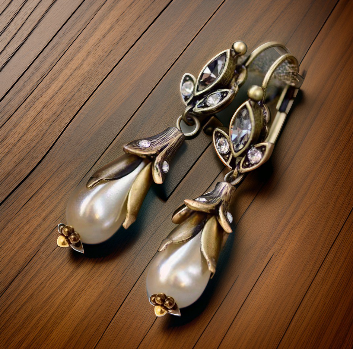 Vintage Pearl Earrings