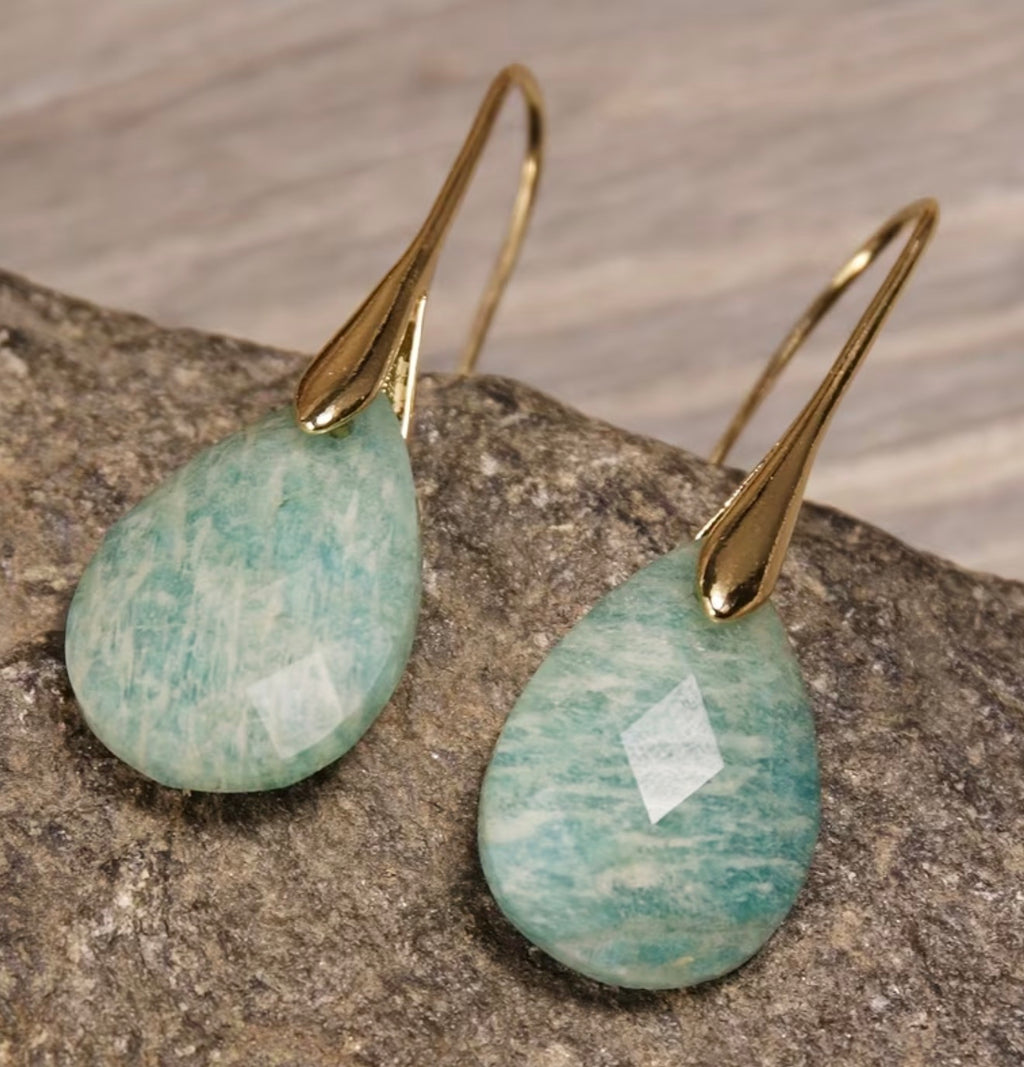 Handmade Water Drop Earrings