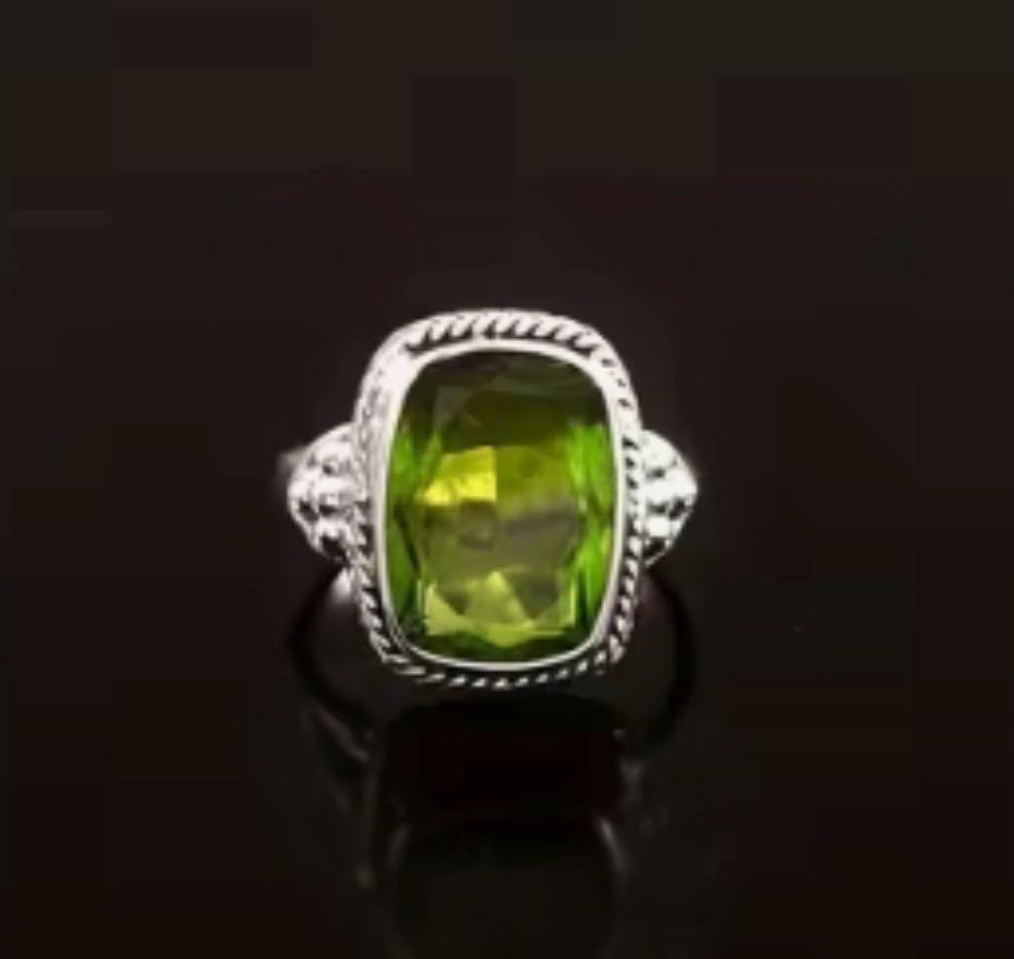 Brazen Jewelled  Cocktail Ring